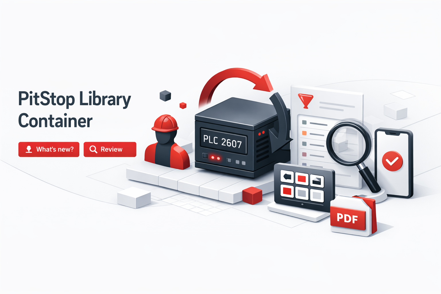 Updates für PitStop Library Container und Review