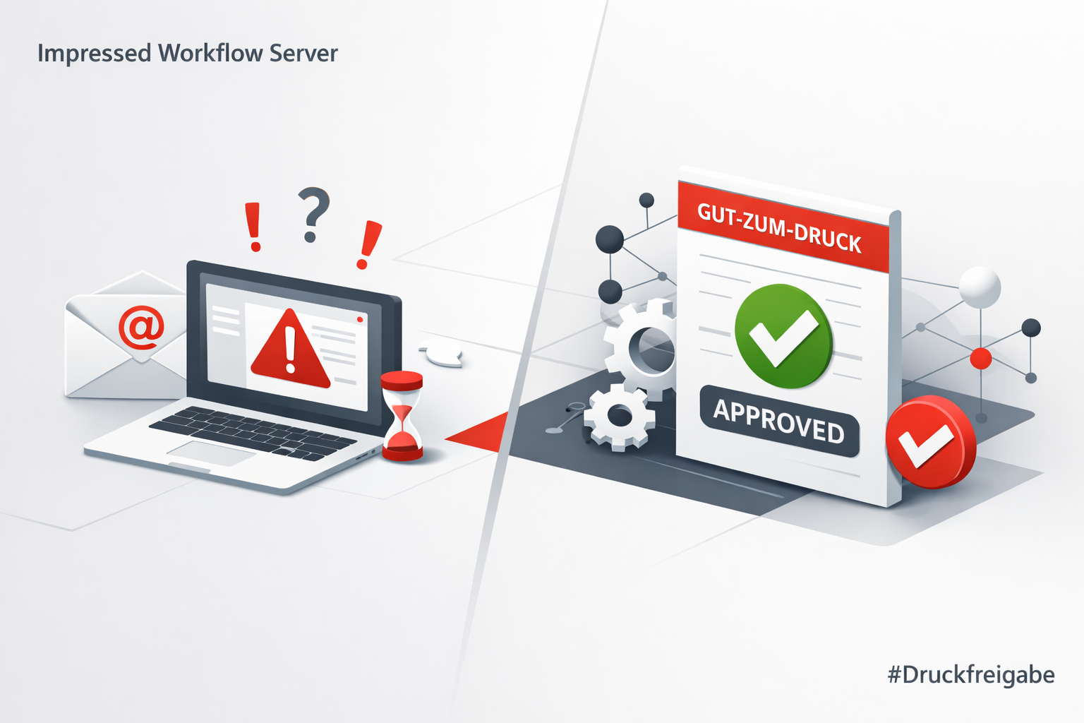 Die Automatisierung der Freigabe in der Druckvorstufe schließt Prozesslücke